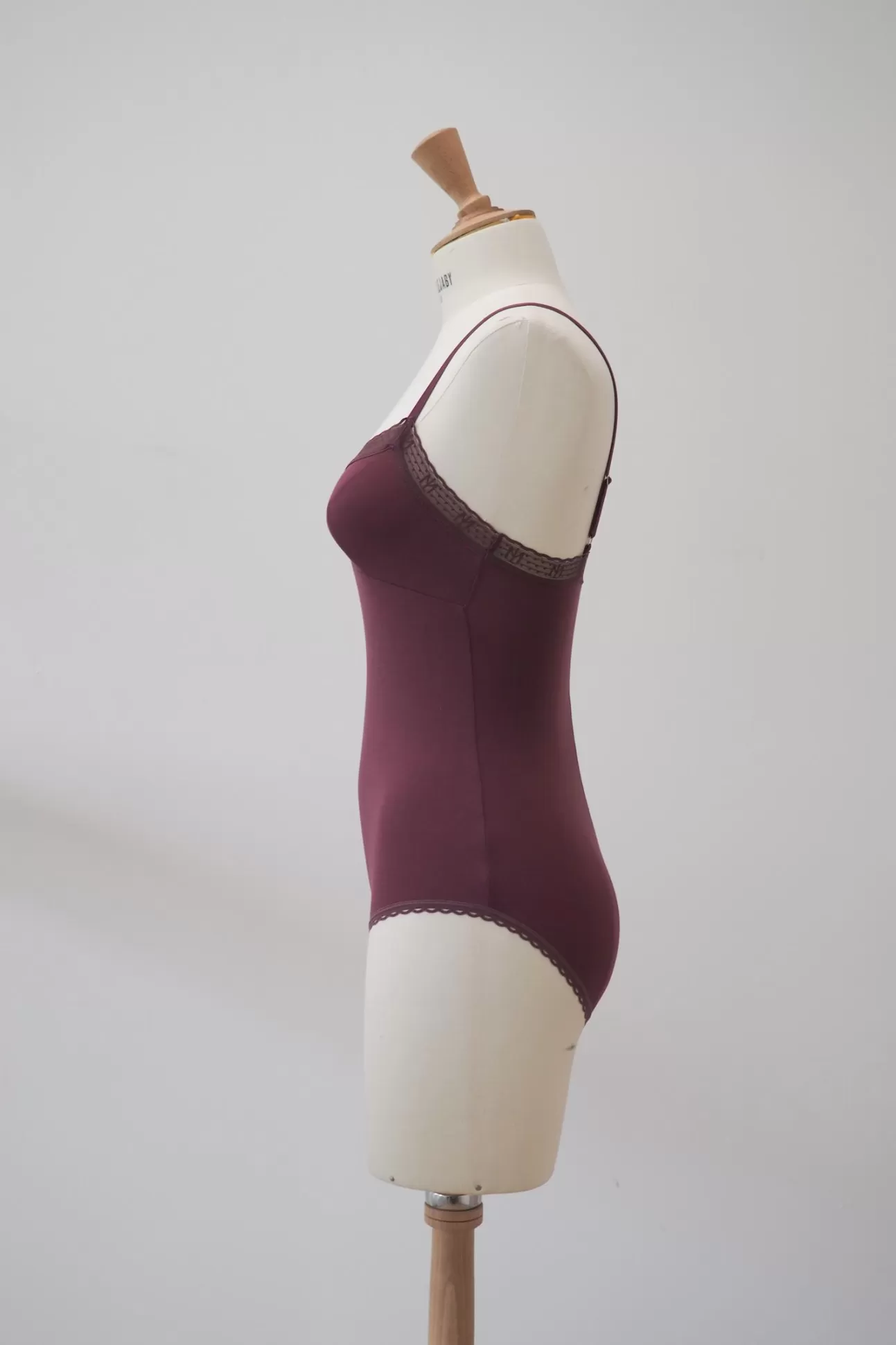 Maison Lejaby La Petite Lejaby*Body Bordeaux Issu De Fibres V G Tales Burgundy