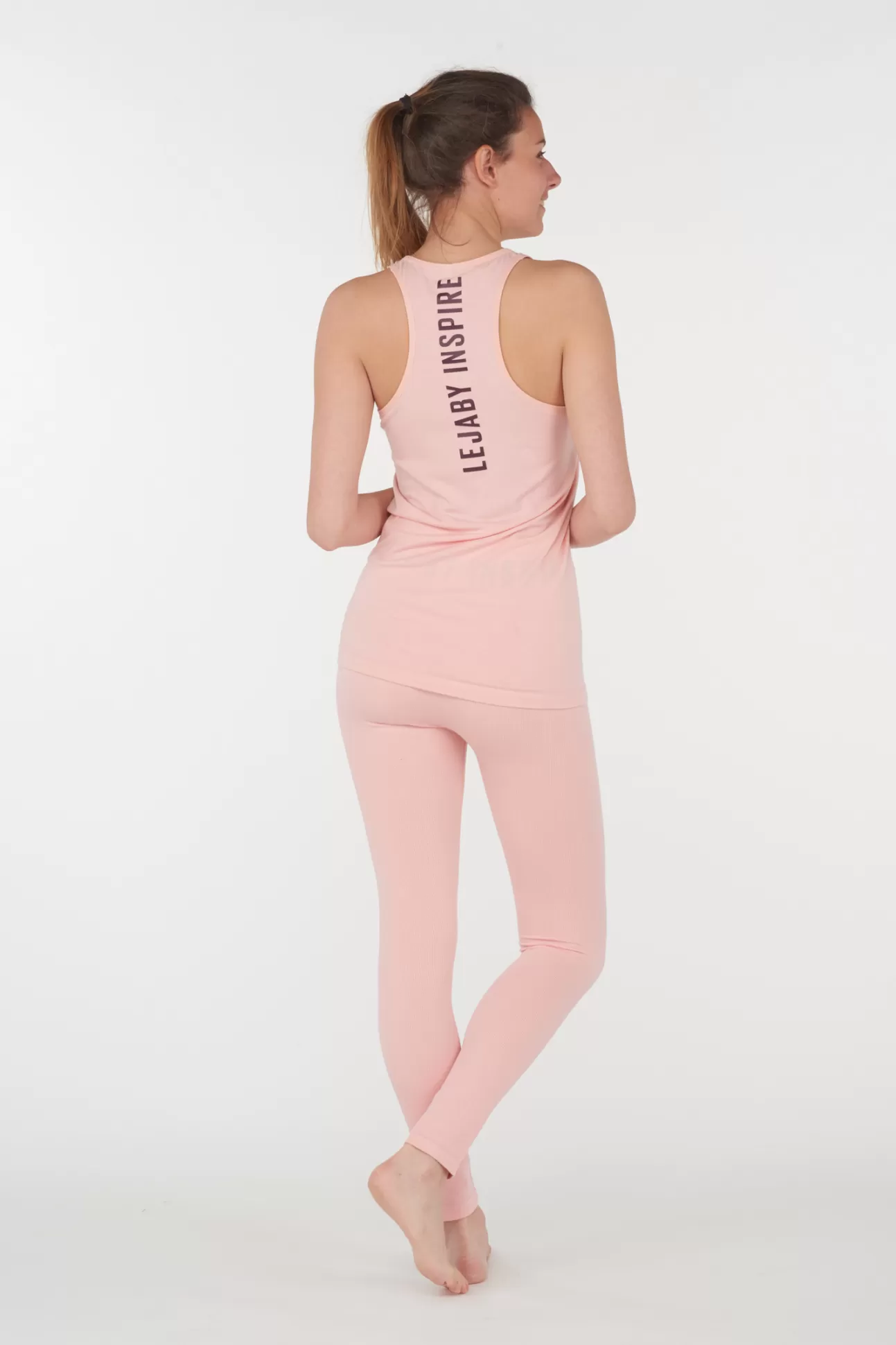 Maison Lejaby Yoga Et Pilate*D Bardeur Rose Clair Issu De Fibres V G Tales Abricot