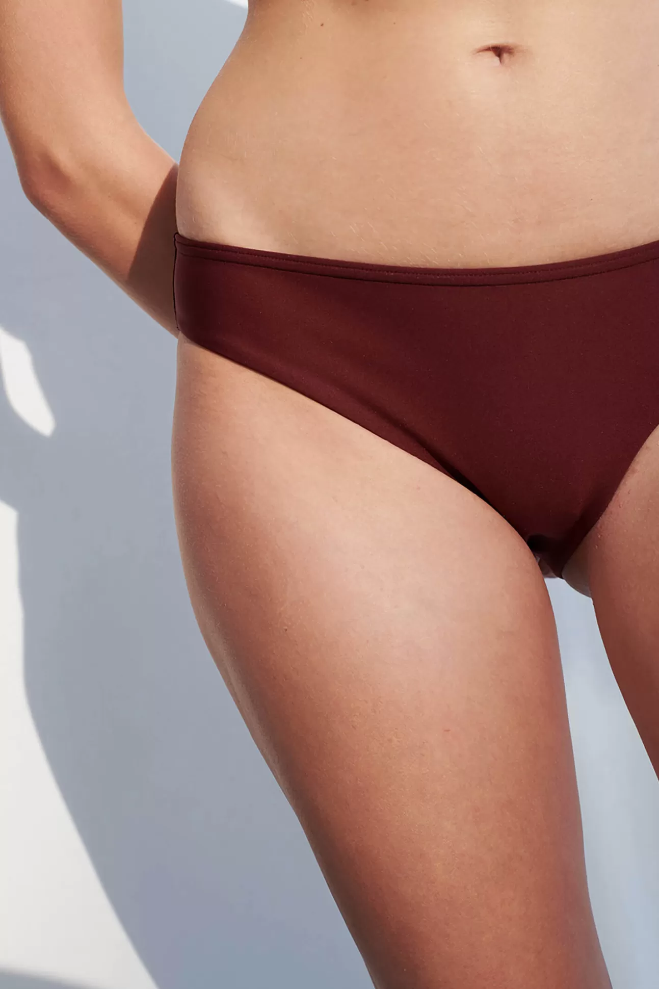 Maison Lejaby Nouvelle Vague*Petite Culotte De Bain Marron Cranberry