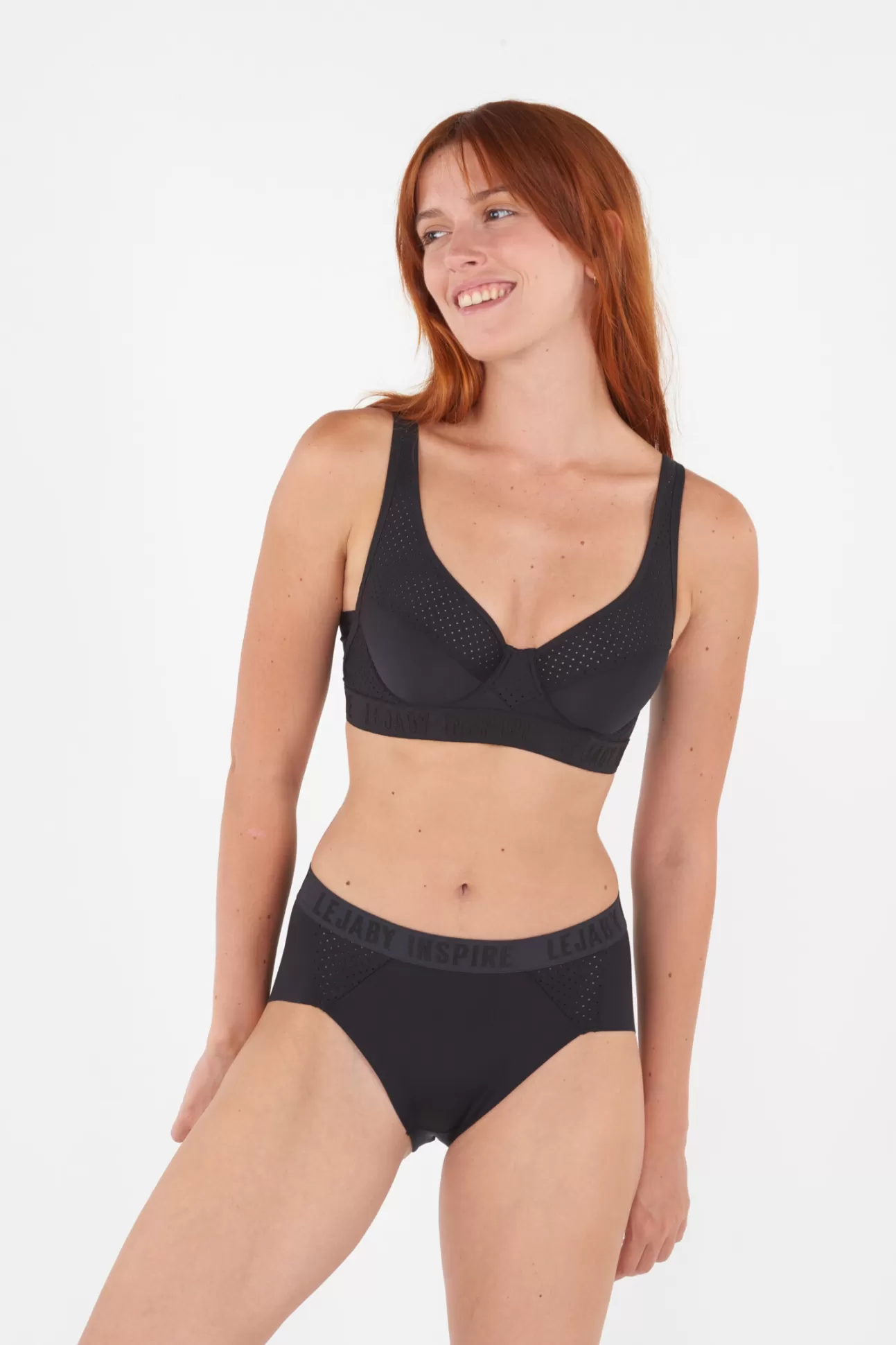 Maison Lejaby Workout*Petite Culotte De Sport Noir