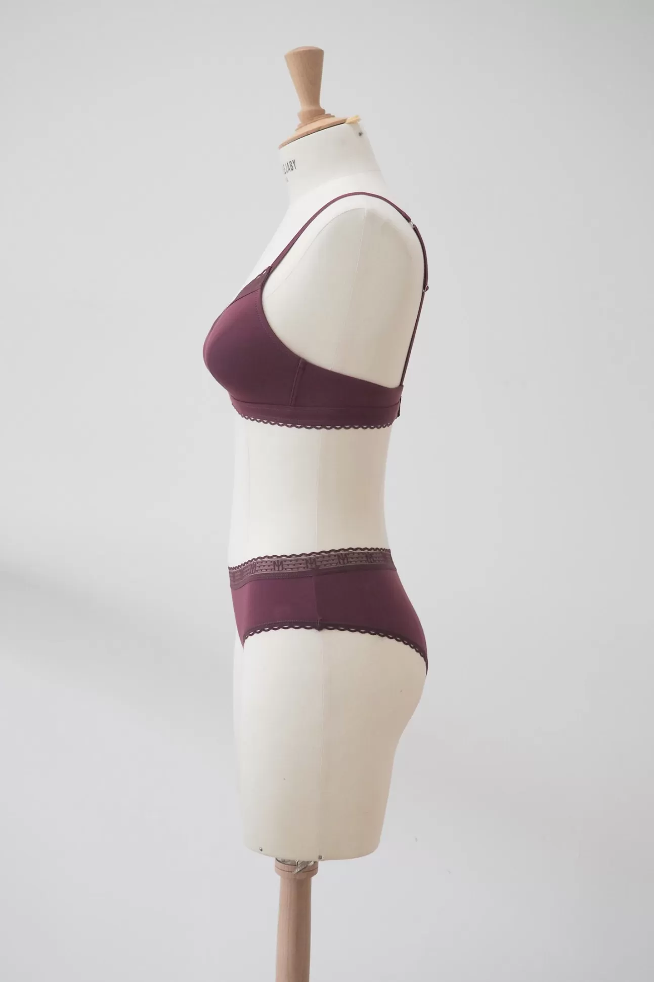 Maison Lejaby La Petite Lejaby*Shorty Bordeaux Issu De Fibres V G Tales Burgundy