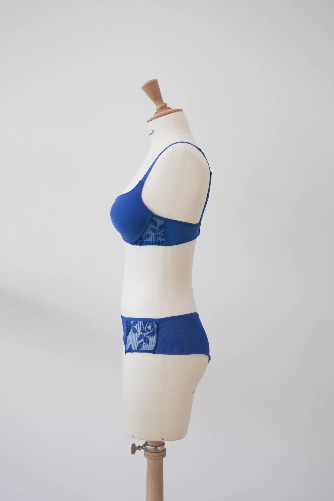 Maison Lejaby Shorty*Shorty Brod Bleu Bleu Nomade