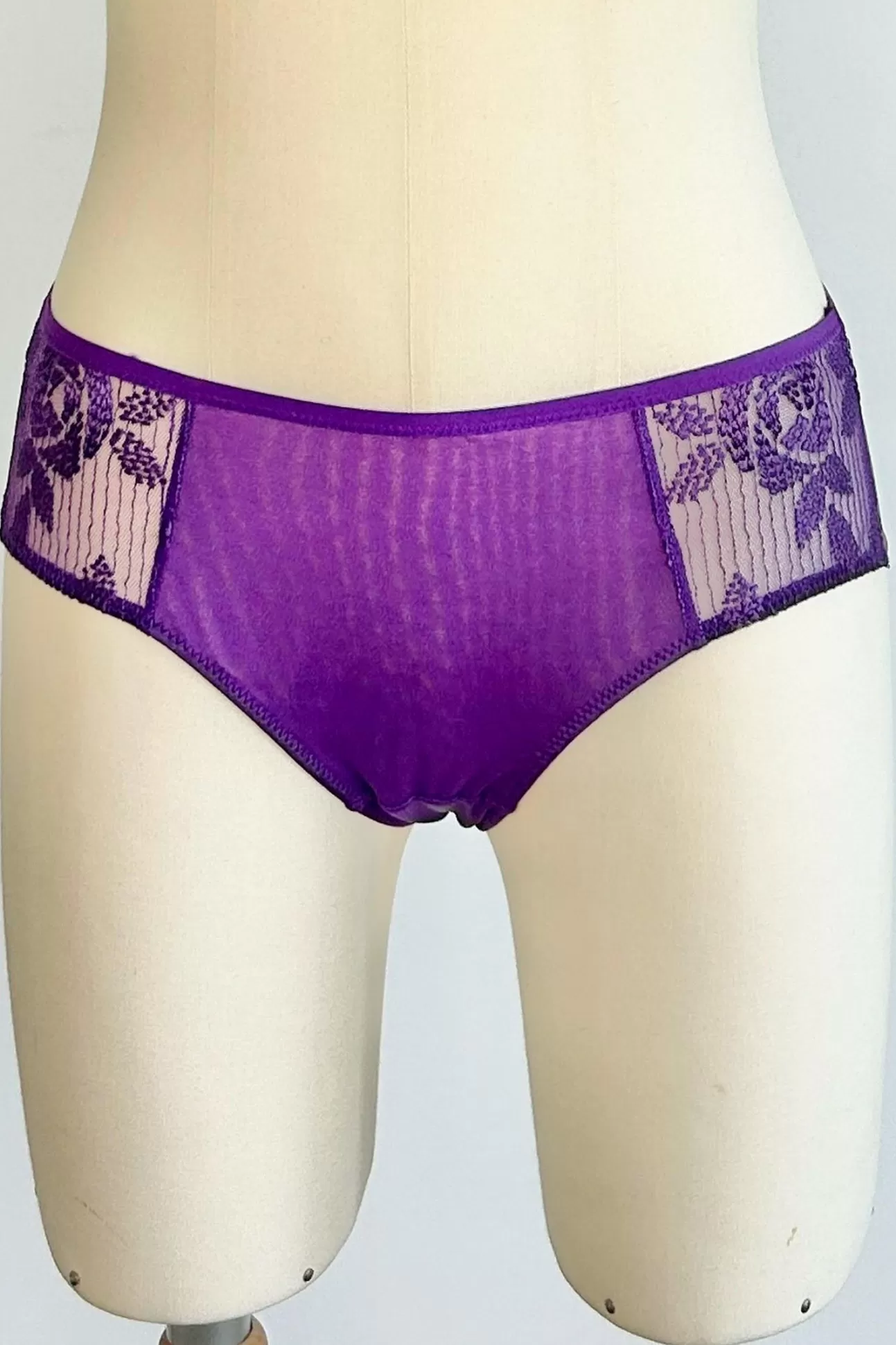 Maison Lejaby Shorty*Shorty Brod Violet Cosmic