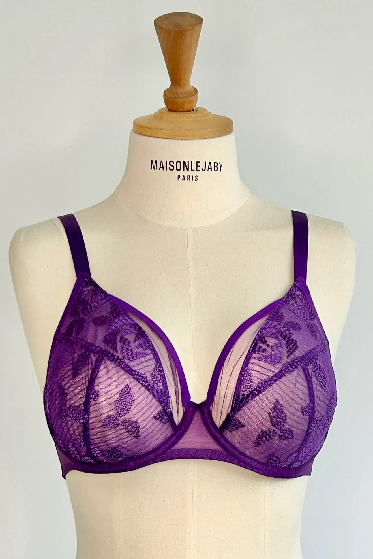 Maison Lejaby Avec Armatures*Soutien-Gorge Armatur Grande Taille Violet Cosmic