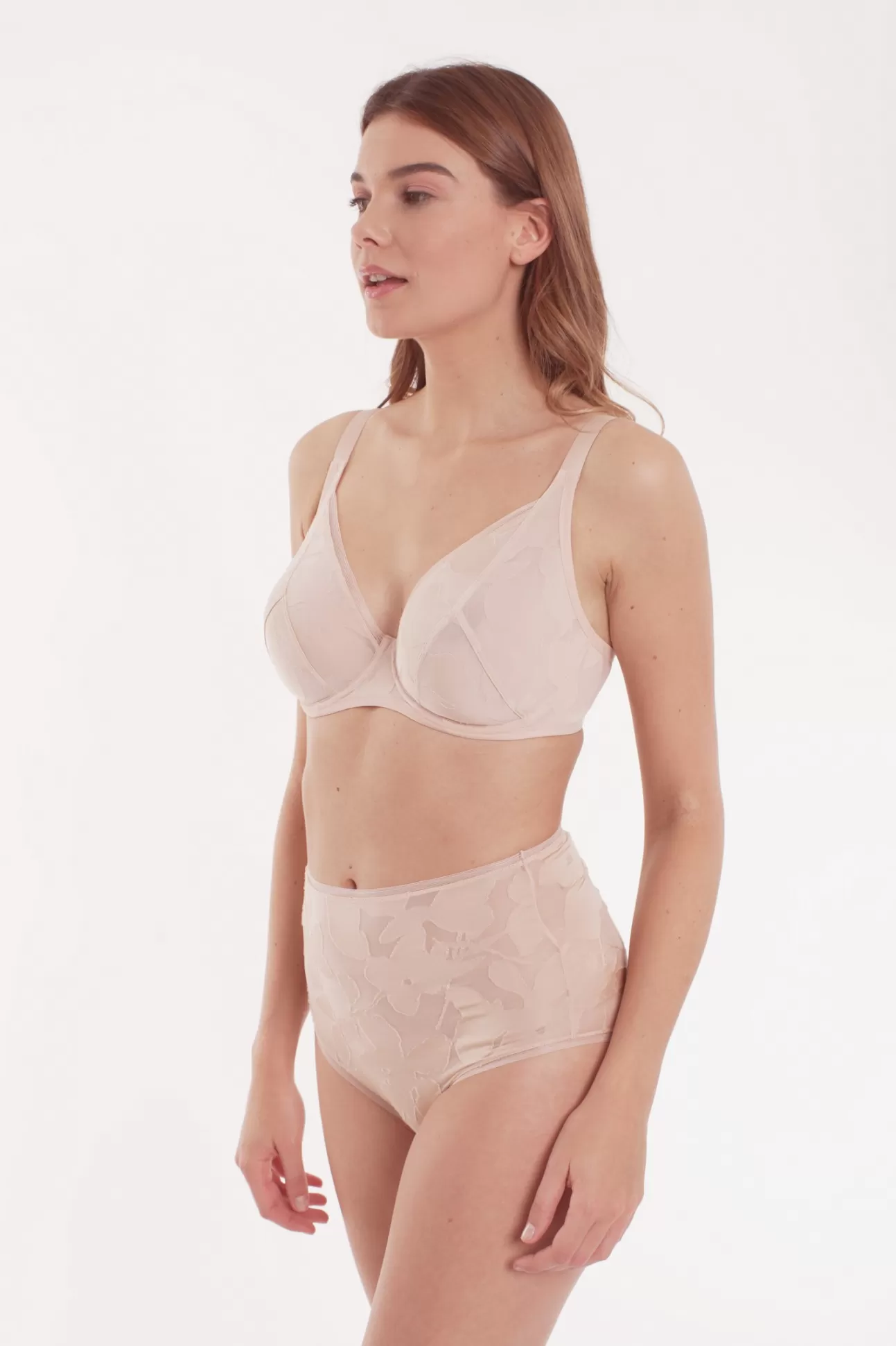 Maison Lejaby Avec Armatures*Soutien-Gorge Armatur Rose Fum Rose Fume