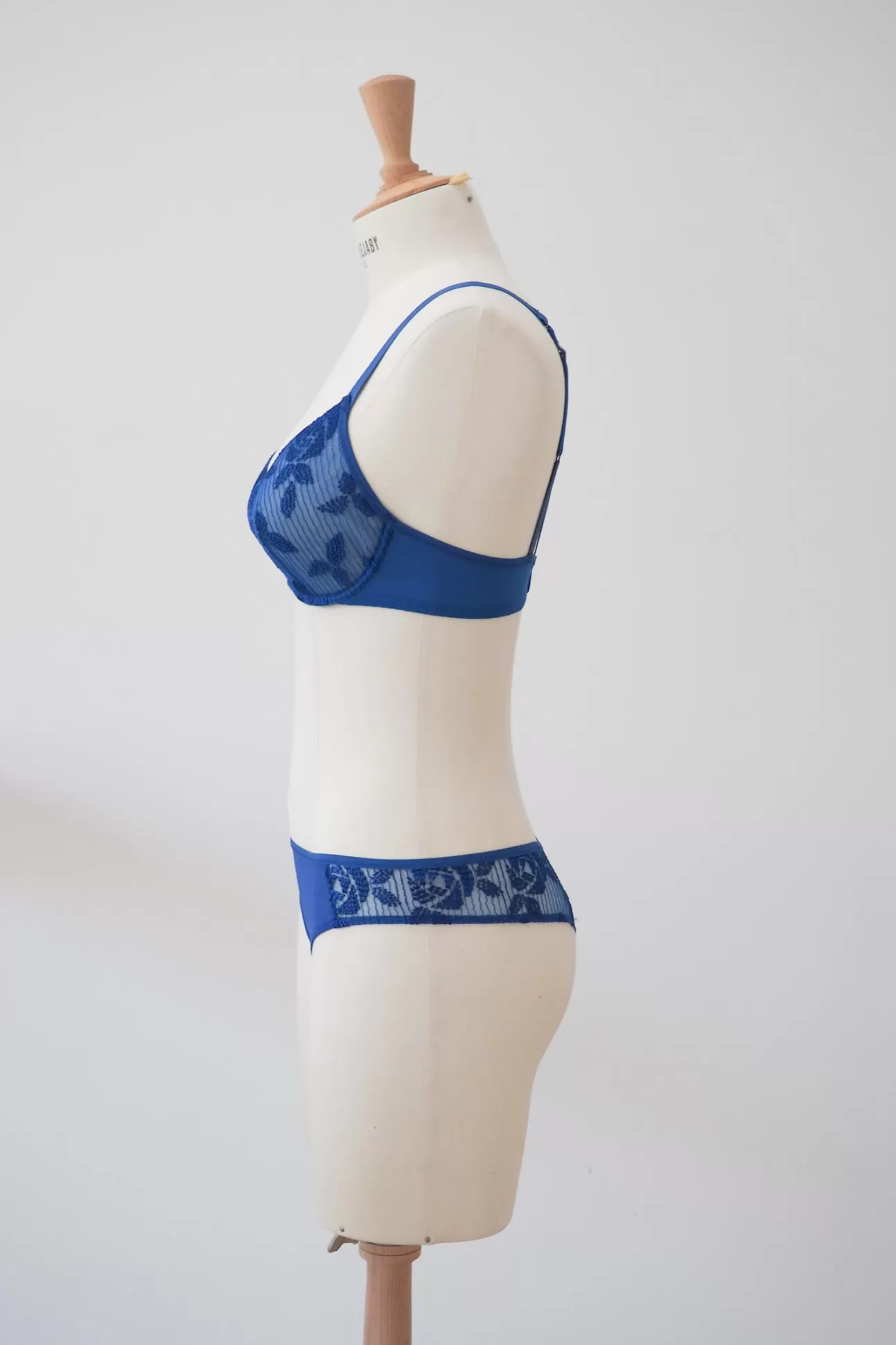 Maison Lejaby Avec Armatures*Soutien-Gorge Avec Armatures Bleu Bleu Nomade