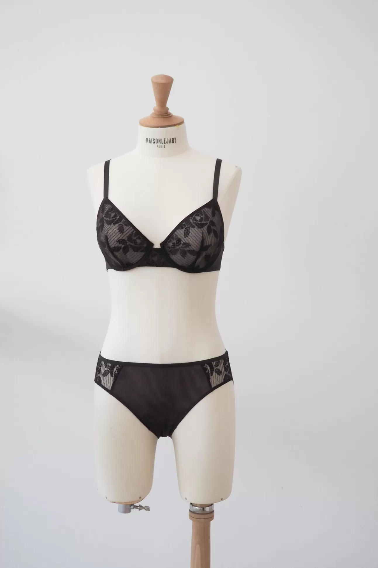 Maison Lejaby Avec Armatures*Soutien-Gorge Avec Armatures Noir Cafe Noir