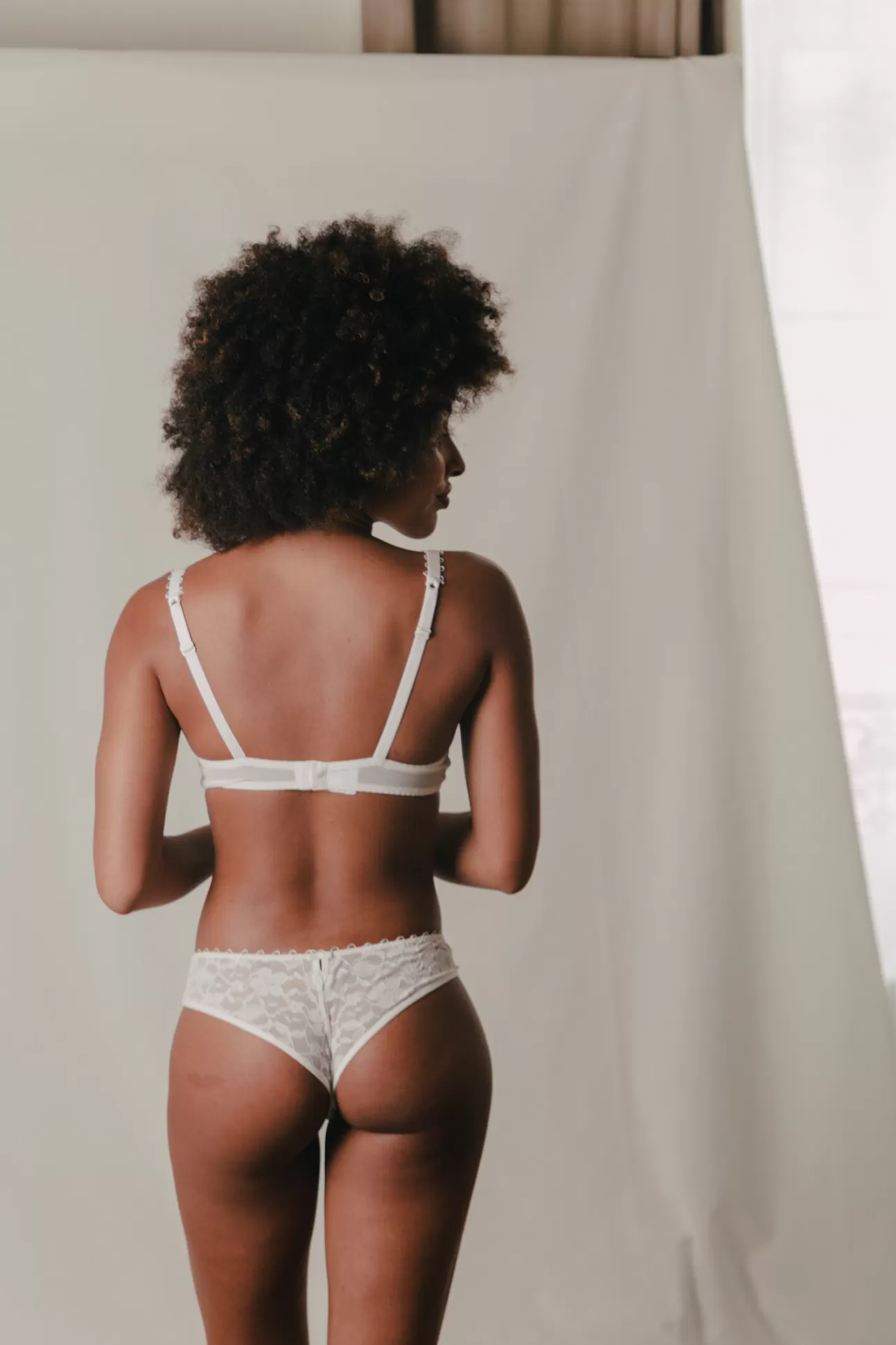 Maison Lejaby Corbeille Mousse*Soutien-Gorge Corbeille Sans Mousse En Dentelle Blanc