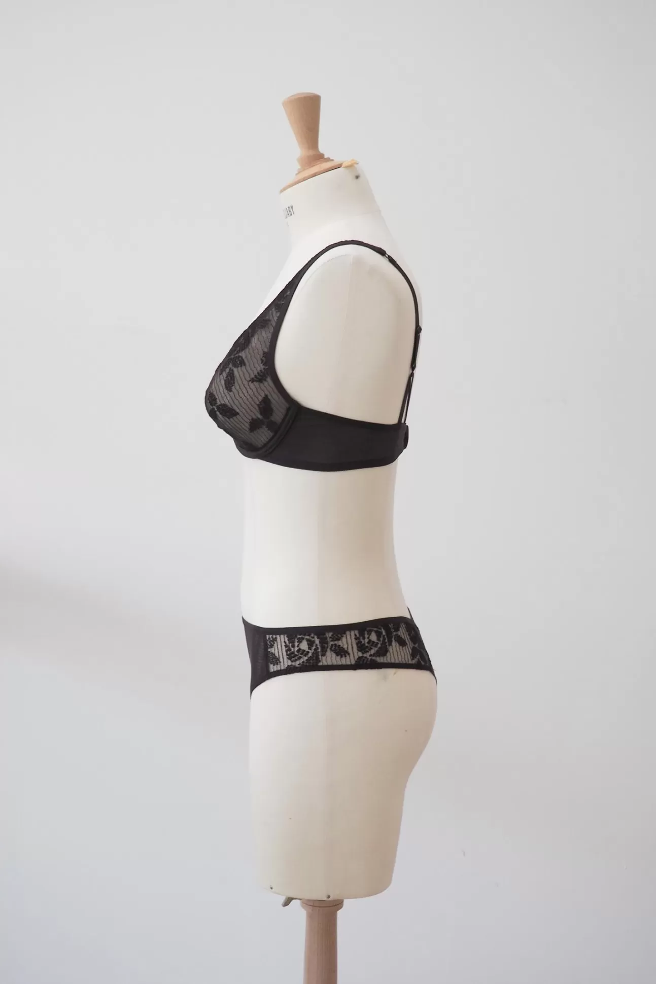 Maison Lejaby Triangle*Soutien-Gorge Triangle Avec Armatures Noir Cafe Noir