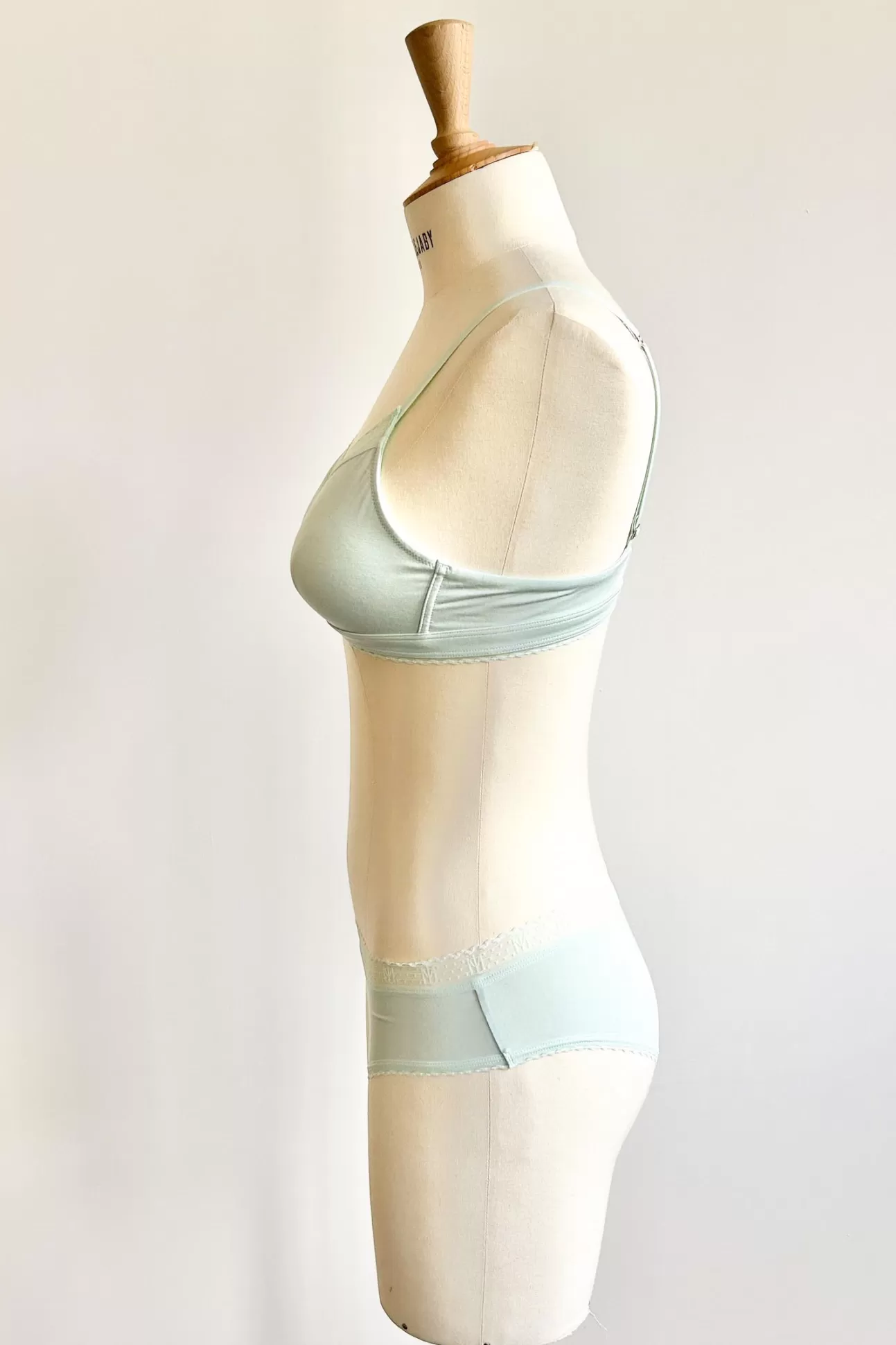 Maison Lejaby La Petite Lejaby*Soutien-Gorge Triangle Sans Armatures Menthe Issu De Fibres V G Tales Peppermint