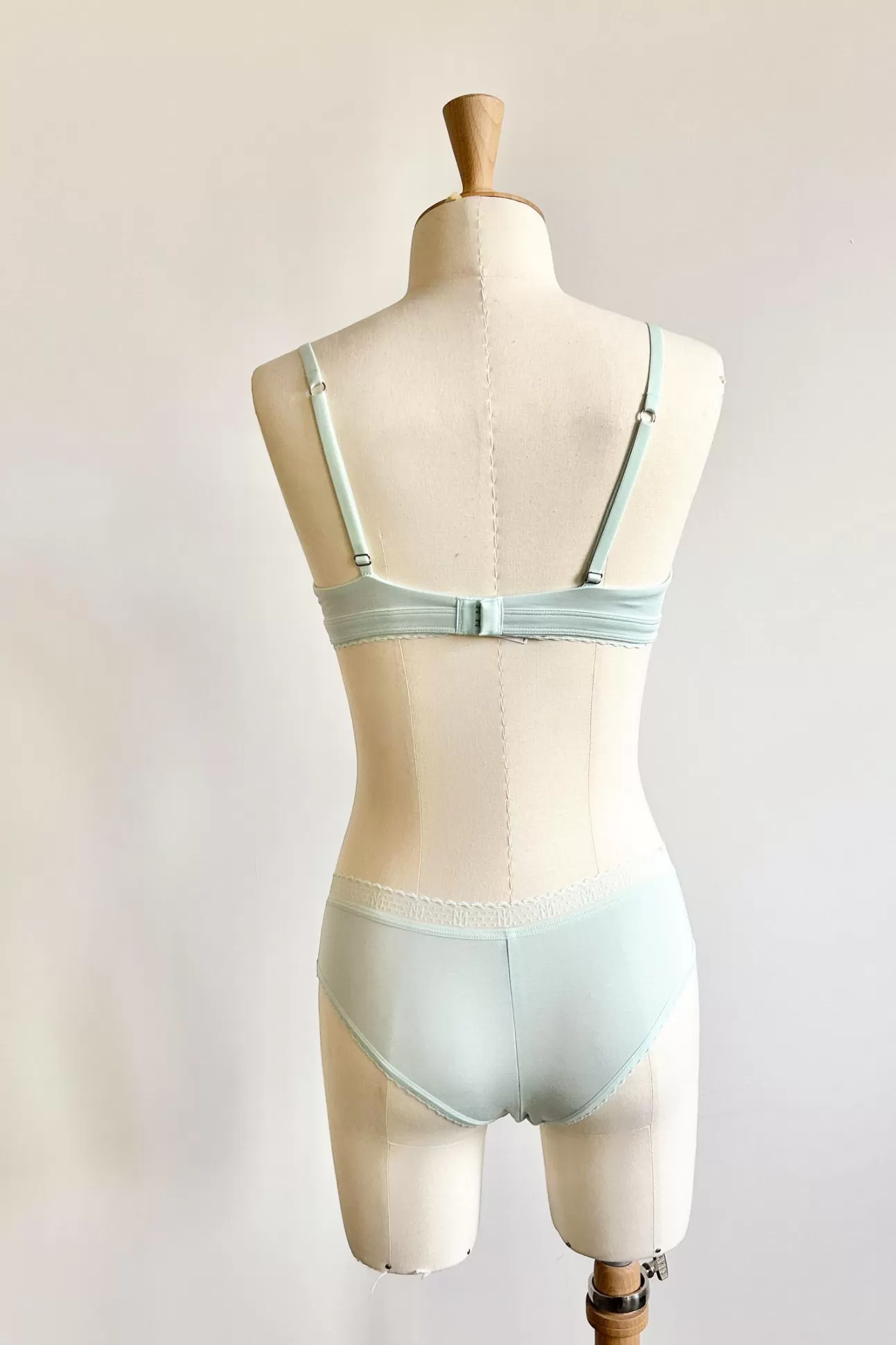 Maison Lejaby La Petite Lejaby*Soutien-Gorge Triangle Sans Armatures Menthe Issu De Fibres V G Tales Peppermint