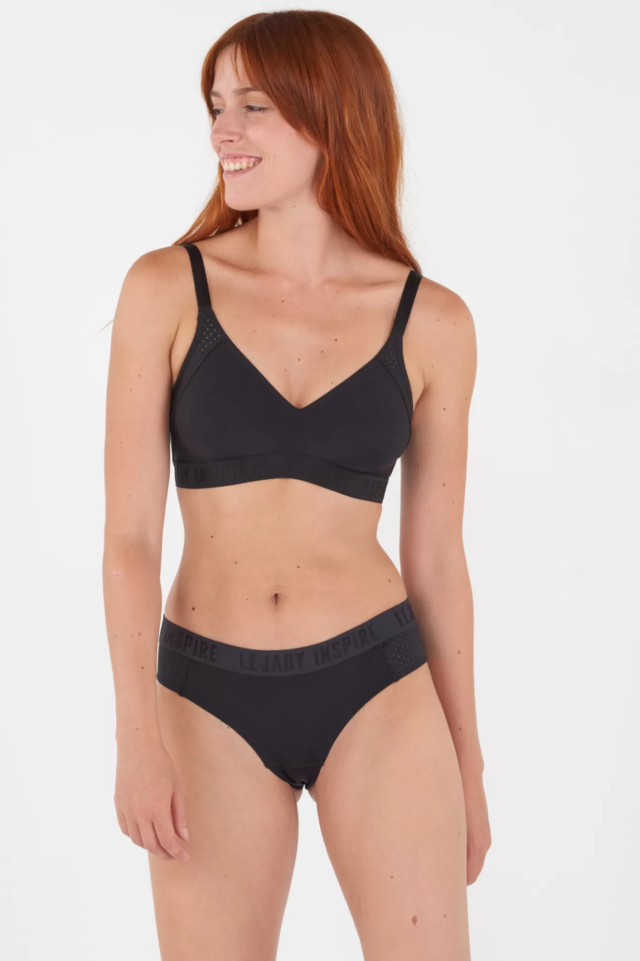 Maison Lejaby Workout*Tanga De Sport Noir