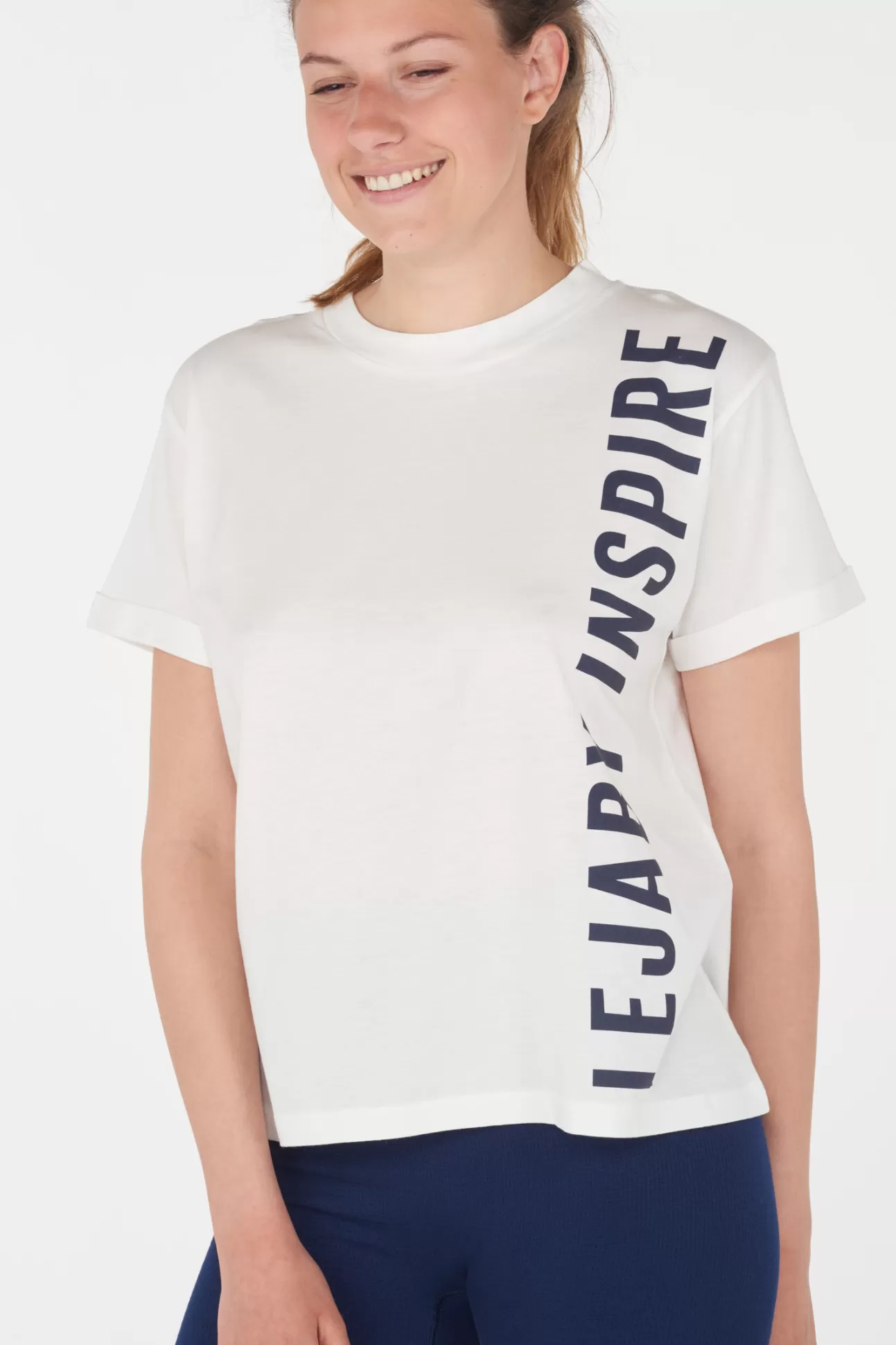 Maison Lejaby Sporty Chic*T-Shirt Issu De Fibres V G Tales Blanc